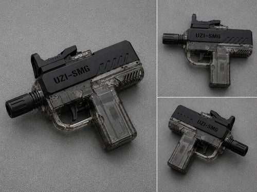 Uzi - Smg Full Otomatik Modern Su Tabancası